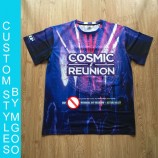 Custom high-end polyester sublimation digital printing t-shirts for sale
