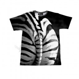 CaMisetas aniMais bonitos feitos sob encoMenda da iMpressão da subliMação - zebra