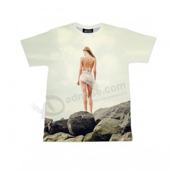 Aangepaste afdrukken seXy bikini Meisje afbeelding t-Shirt. te koop