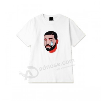 White Tee Shirt With A Cartoon Logo for sale