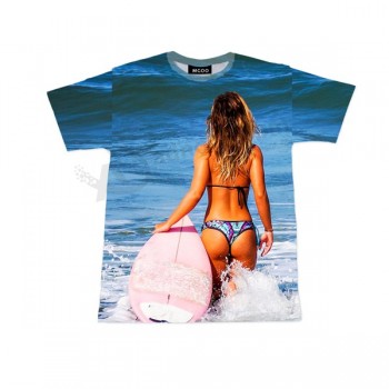 Custom printing Young Girl Surfing for sale