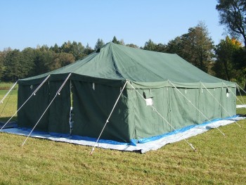 Wholesale custom high quality TS-MD002 5x10m Canvas Military cheap tents for camping
