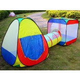 Custom TS-KP009 Large Playhouse Tent with Tunnel with high quality