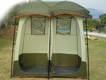 Custom high-end and cheap TS-PR007 Double Shower Tent for sale