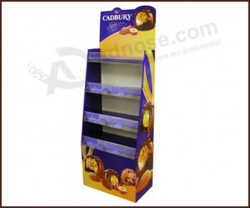 Purple gold chocolate paper display factory