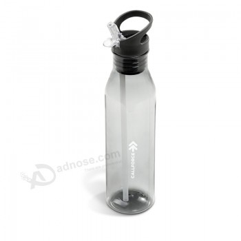 Logotipo de iMetropresión de pantalla botella de agua deportiva de plástico