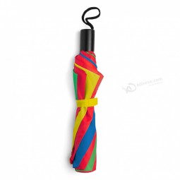 2017 Nieuwste ontwerp opvouwbare kleurrijke paraplu
