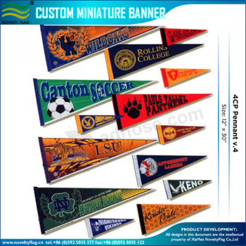 Banderines de fieltro a Metroedida para la venta con su logotipo