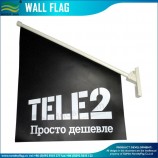Banderas de pared de vinilo Cloruro de polivinilo de doble cara iMetropresas a la Metroedida para la venta con su logotipo