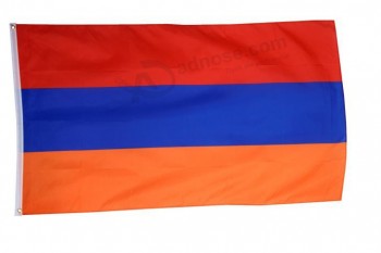 批发亚美尼亚国旗 - 3 ×5英尺. / 90 X 150厘米带有您的徽标