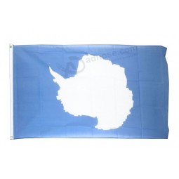 整体的南极旗帜 - 3 ×5英尺. / 90 X 150厘米适合任何尺寸
