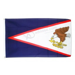 批发美国萨摩亚国旗 - 3 ×5英尺. / 90 X 150厘米适合任何尺寸