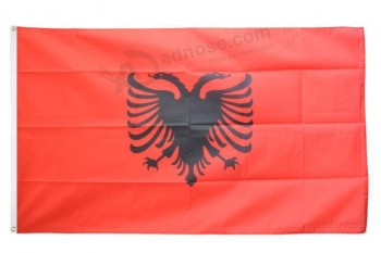 阿尔巴尼亚国旗 - 3 ×5英尺. / 90 X 150 c米适合任何尺寸的待售