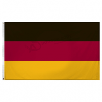 批发德国国旗3英尺X 5英尺超级针织聚酯适合任何尺寸