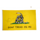 Wholesale USA Gadsen Don't Tread On Me 1775 Flag 3x5ft 90x150cm with any size