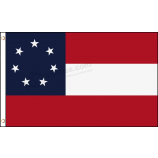 Wholesale 1st Confederate Flag 3x5ft Polyester for custom with any size