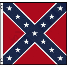 Wholesale custom Confederate Battle Flag 3x3ft Polyester with any size