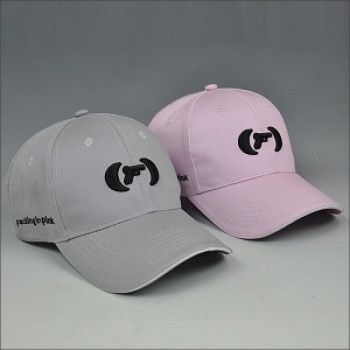 Cappelli e cappelli da baseball in cotone con ricamo 3d