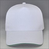 Gorra de béisbol y sombrero 5 en blanco personalizados