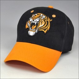 Embroidery animal face baseball cap with low price