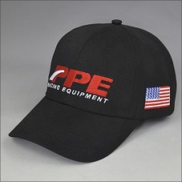 Black embroidery baseball cap cheap wholesale