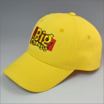 high quality heavy brushed cotton baseball cap