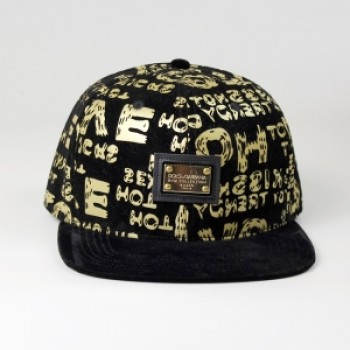 Fabrieks-custom zijden print letters hiphop cap