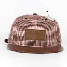 Best quality striped fabric seersucker cap for sale 
