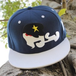 Sombrero de diseño personalizado, gorra snapback de ala plana barata