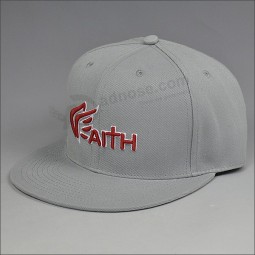 Chapeaux de sport personnalisés snap back cap avec logo 3d