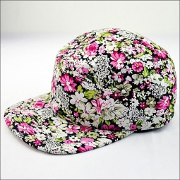 Moda floral/Colorido/Multi-Chapéus de snapback de cor