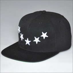 2017 cheap custom black snapback caps and hats
