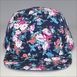 新しいデザインファッションマルチ-カラーカスタム5パネルの帽子