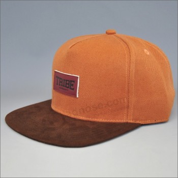 定制5面板平绒面帽帽出售