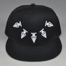 Barato sombreros de snapback de cuenta plana personalizados al por mayor