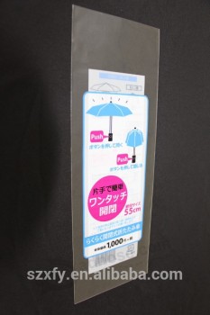 Sac d'opp imprimé Personnalisé en gros pour l'emballage des parapluies pour avec votre logo