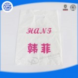 Custom Flexiloop Handle LDPE Plastic Shopping Bag for sale with your logo