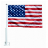 Meilleure vente drapeaux américains de voiture fenêtre avec poteau