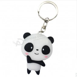 Wholesale fashion 3d pvc rubber keychain for custom