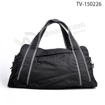 黒旅行の時間袋、防水旅行袋の男性の手軽量バッグ