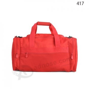 Shoulder Tote 600D Red Foldable Fancy Design Best Travel Duffel Bag