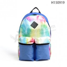 Impressão a cores meninas laptop mochila mochila a granel de venda
