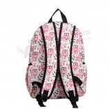 Saco de escola de design de moda rosa, 2016 mochila para meninas