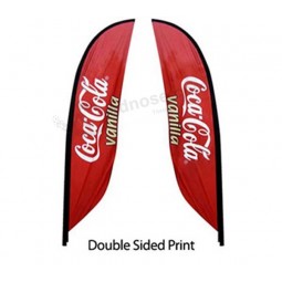 advertising product beach flag custom sport polyester flags