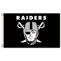 Nfl oakland raiders 3 'x 5' bandiere in poliestere