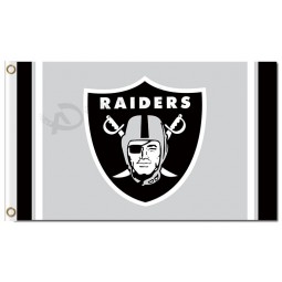 Nfl oakland raiders 3'x5 'polyester vlaggen logo