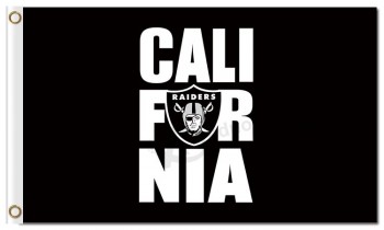 NFL Oakland Raiders 3'x5' polyester flags call for nia