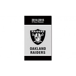 Nfl oakland raiders 3'x5 'poliestere bandiere 2 anni planner