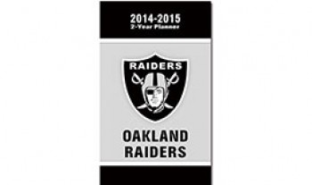 Nfl oakland raiders 3'x5 'poliestere bandiere 2 anni planner