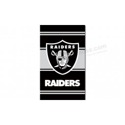 Nfl oakland raiders 3'x5 'banderas de poliéster verticales